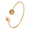 Ion Plating(IP) 304 Stainless Steel Bangle Makings X-STAS-R123-01G-3
