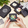 Cube Kraft Paper Storage Gift Boxes CON-WH0095-101C-02-3