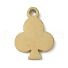 304 Stainless Steel Pendants STAS-E501-04G-1