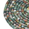 Natural Indian Agate Beads Strands G-P575-B02-4x2mm-3