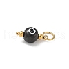 304 Stainless Steel Enamel Pendants STAS-U054-05G-2