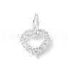 S925 Sterling Silver Pendant STER-H115-06S-1