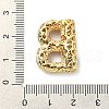 Rack Plating Brass Micro Pave Cubic Zirconia Pendants KK-Q790-01B-G-3