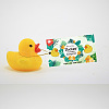 CREATCABIN 50Pcs Duck Theme Paper Card AJEW-CN0001-98H-6