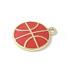 Alloy Enamel Pendants PALLOY-R153-02G-01-2