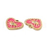PVD Vacuum Plating 201 Stainless Steel Rhinestone Pendants STAS-J401-VC563-3