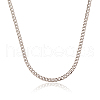 304 Stainless Steel Cuban Link Chains CHS-CJ0001-28P-7