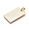 304 Stainless Steel Pendants STAS-F223-48G-2
