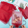 SOFPLATE 30pcs Large Organza Pouches Portable Shoes Bag Travel Storage Drawstring Bags OP-SP0001-03B-04-3