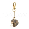 Moon & Star Alloy Swivel Lobster Claw Clasps & Brass Cable Chains AJEW-JB01336-4