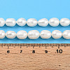 Natural Cultured Freshwater Pearl Beads Strands PEAR-N012-07Y-01-6