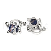 Natural Sodalite Kitten Pendants G-J386-C17-12-2