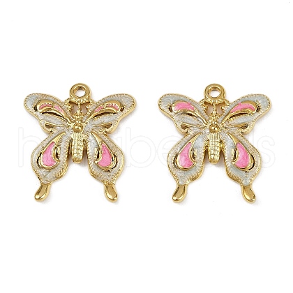 304 Stainless Steel Enamel Pendants STAS-L290-19A-G-1