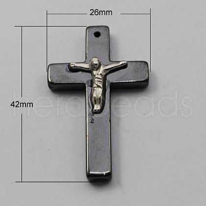 Non-magnetic Hematite Pendants G-Q894-31-1