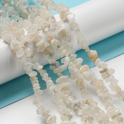 Natural Moonstone Beads Strands G-G0003-B42-1