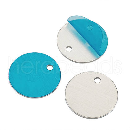 BEADTHOVEN Aluminum Pendants ALUM-BT0001-01-1