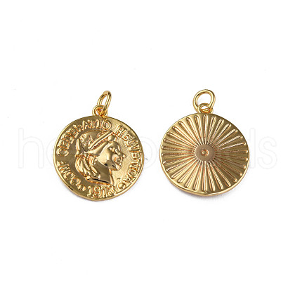 Brass Pendants KK-N233-384-1