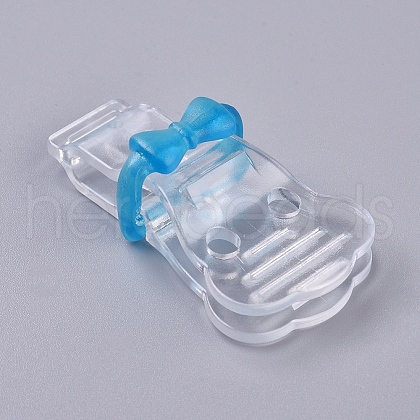 Eco-Friendly Plastic Baby Pacifier Holder Clip KY-L077-01-1