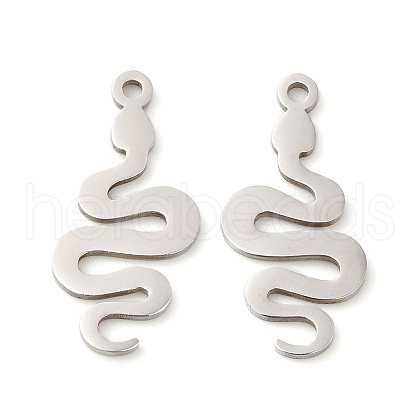 Non-Tarnish 201 Stainless Steel Pendants STAS-A084-04P-1