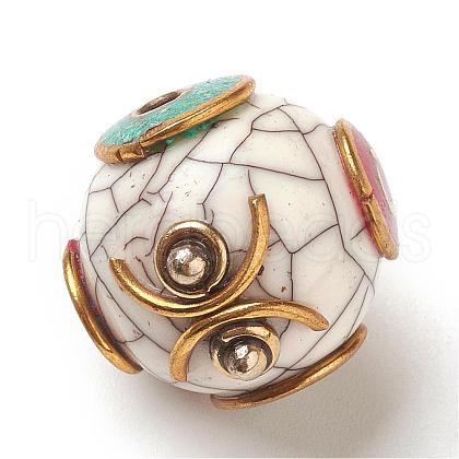 Tibetan Style Beads TIBEB-P001-01C-1