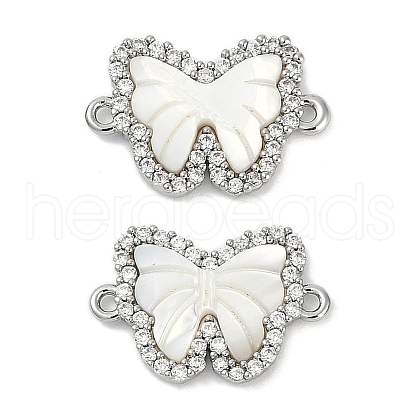Brass Micro Pave Cubic Zirconia Pendants KK-U043-32P-01-1