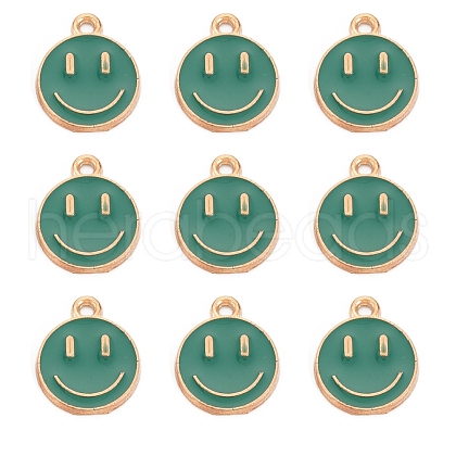 Alloy Enamel Charms ENAM-YW0001-97-J-1