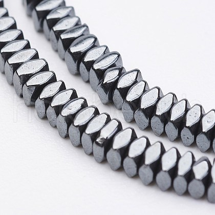 Non-magnetic Synthetic Hematite Beads Strands G-F396-45-1