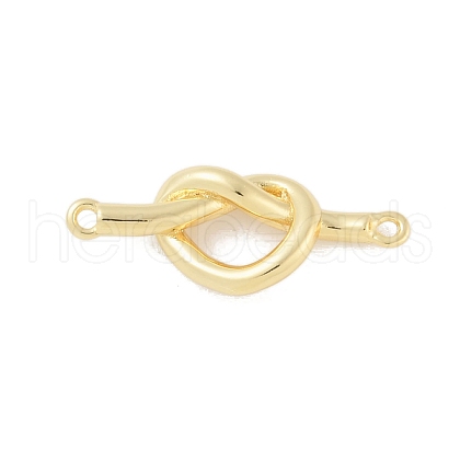 Rack Plating Brass Connector Charms KK-A224-19G-1