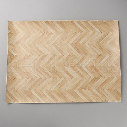 Rectangle Imitation Leather Floor for Dollhouse Accessories DIY-WH0430-755B-1