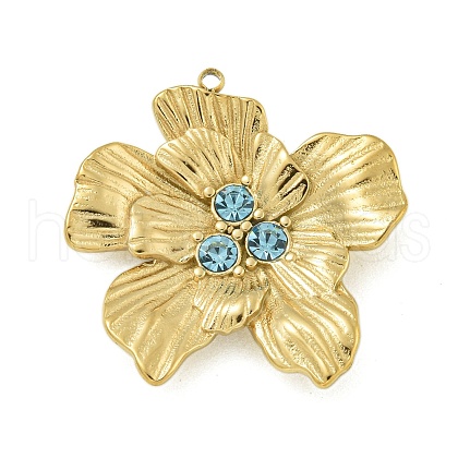 304 Stainless Steel Pendants STAS-L022-438G-03-1