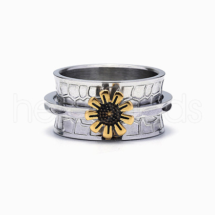 Sunflower Zinc Alloy Finger Rings FS-WGCE082-03-1