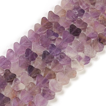 Natural Amethyst Beads Strands G-M403-A13-1