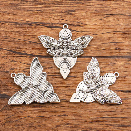 Tibetan Style Alloy Pendant PW-WG97432-01-1