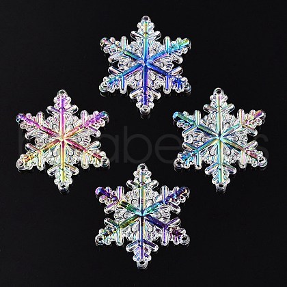 AB Color Transparent Acrylic Chandelier Component Links TACR-T028-25B-1