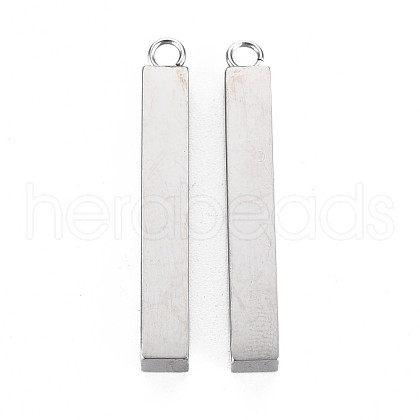 Non-Tarnish 304 Stainless Steel Pendants STAS-N095-060-1