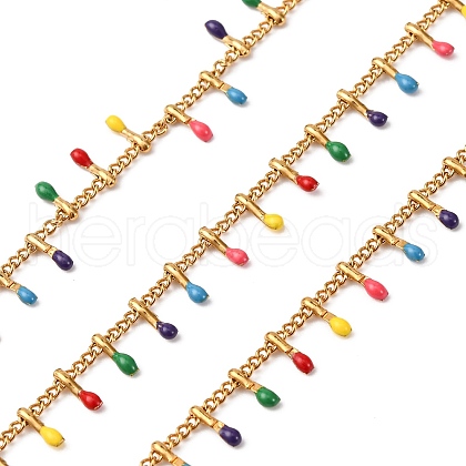304 Stainless Steel Curb Chains STAS-R100-09A-01-1
