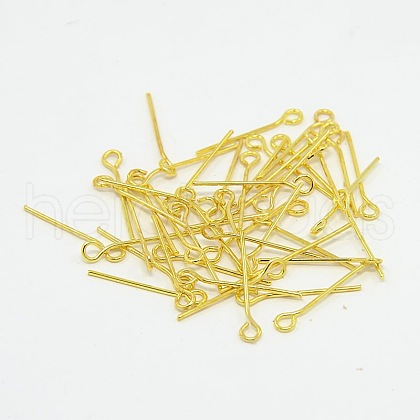 Brass Eye Pin X-EPC1.8cm-G-1