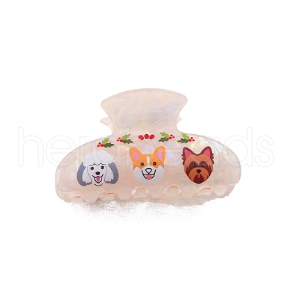 Animal Cartoon PVC Claw Hair Clips PW-WG6224D-04-1