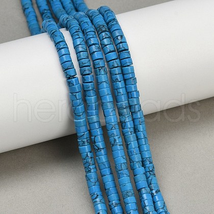 Synthetic Turquoise Beads Strands G-H230-68B-1