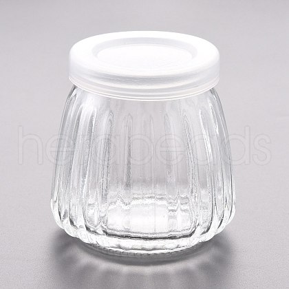 Glass Jar Bead Containers AJEW-P072-04A-1