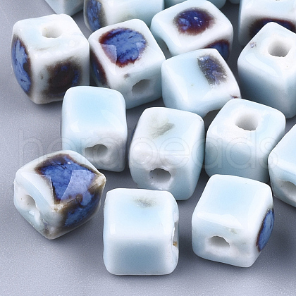 Handmade Porcelain Beads PORC-S498-37G-1