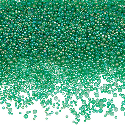 SUNNYCLUE 100G Bubble Beads GLAA-SC0002-34B-1