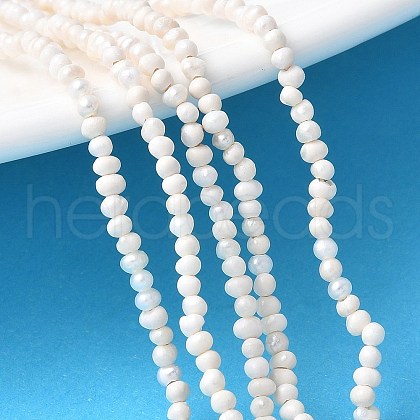 Natural Cultured Freshwater Pearl Beads Strands PEAR-I007-07B-01A-1