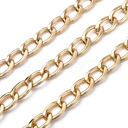 Oxidation Aluminum Cuban Link Chains CHA-S002-02G-1