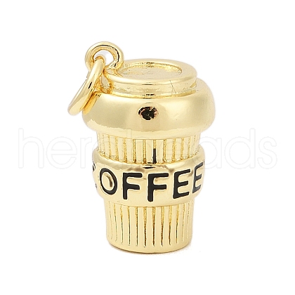 Mother's Day Brass Enamel Pendants KK-U062-01A-G-1