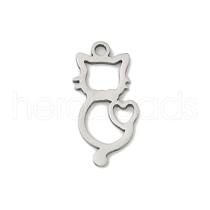 201 Stainless Steel Pendants STAS-F316-22P-01-1