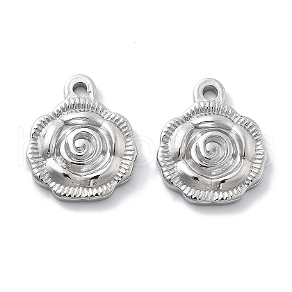 Anti-Tarnish 304 Stainless Steel Pendants STAS-R130-41P-1