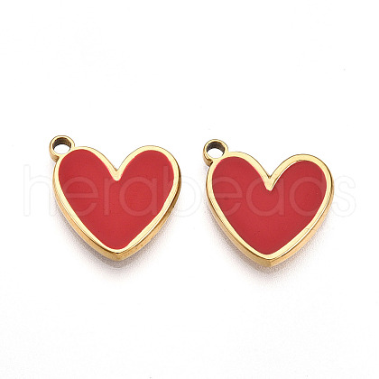 304 Stainless Steel Pendants STAS-N108-17G-1