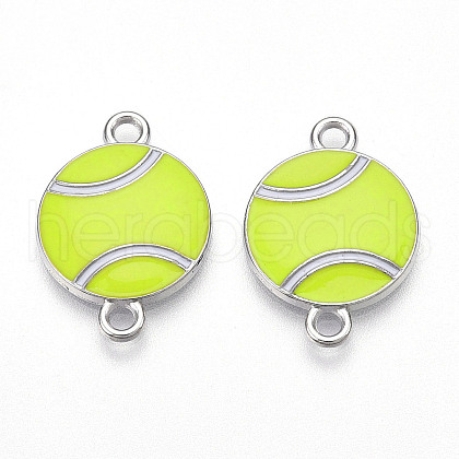 Alloy Enamel Connector Charms ENAM-L048-01P-03-1