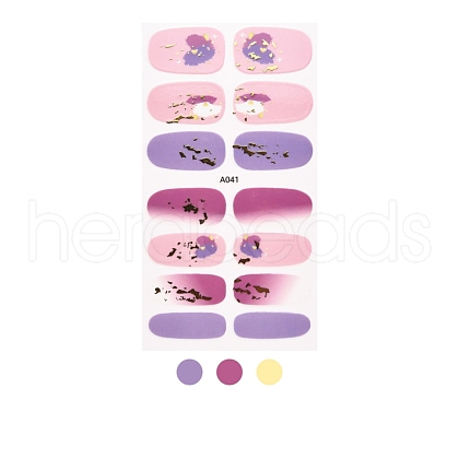 Full Wrap Gradient Nail Polish Stickers MRMJ-T100-A041-1